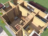 Проект дома ПД-041 3D План 7